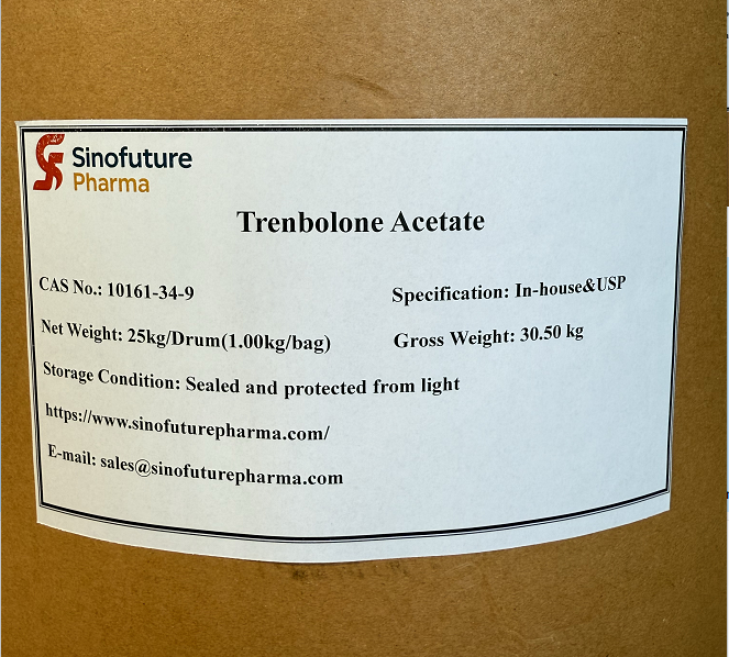 Trenbolone Enanthate CAS No. 10161-35-8 Kilang Pengeluar Pembekal